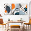 «Brush Strokes And Wine», reproduction sur toile-1576032044
