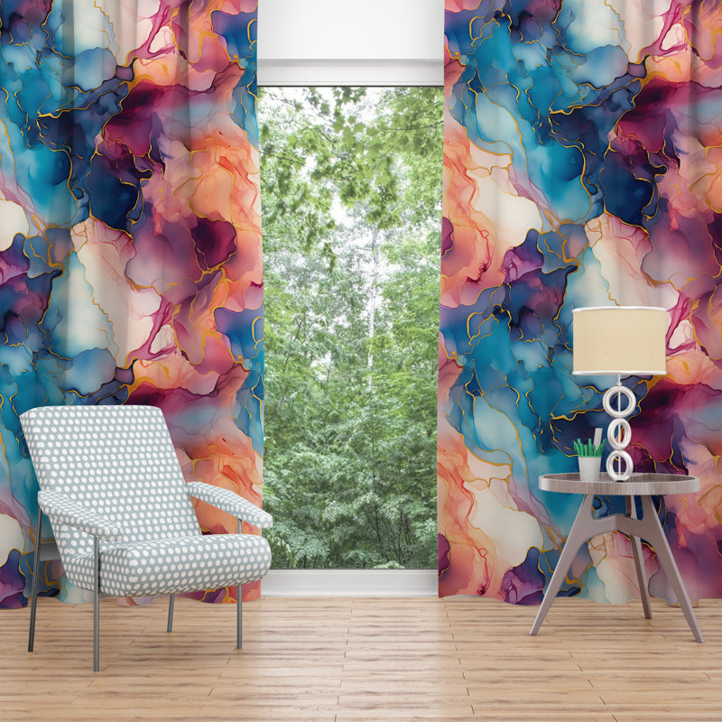 Jamilla Room Darkening Curtain, 20" W x 52" L