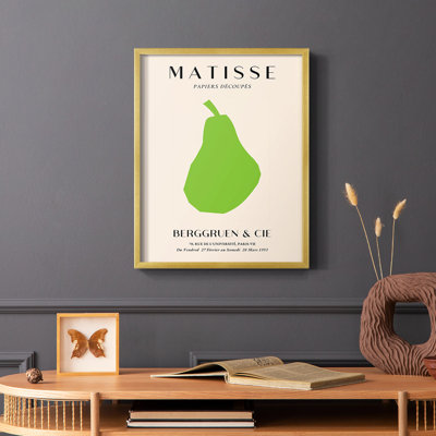Matisse CL XXII, reproduction encadrée - bois massif