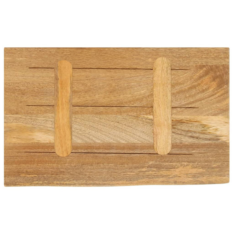Solid Wood Table Top, 3.8cm H x 50cm W x 20cm D