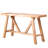 Farmhouse A- Frame Wood Console Table, 58.5"