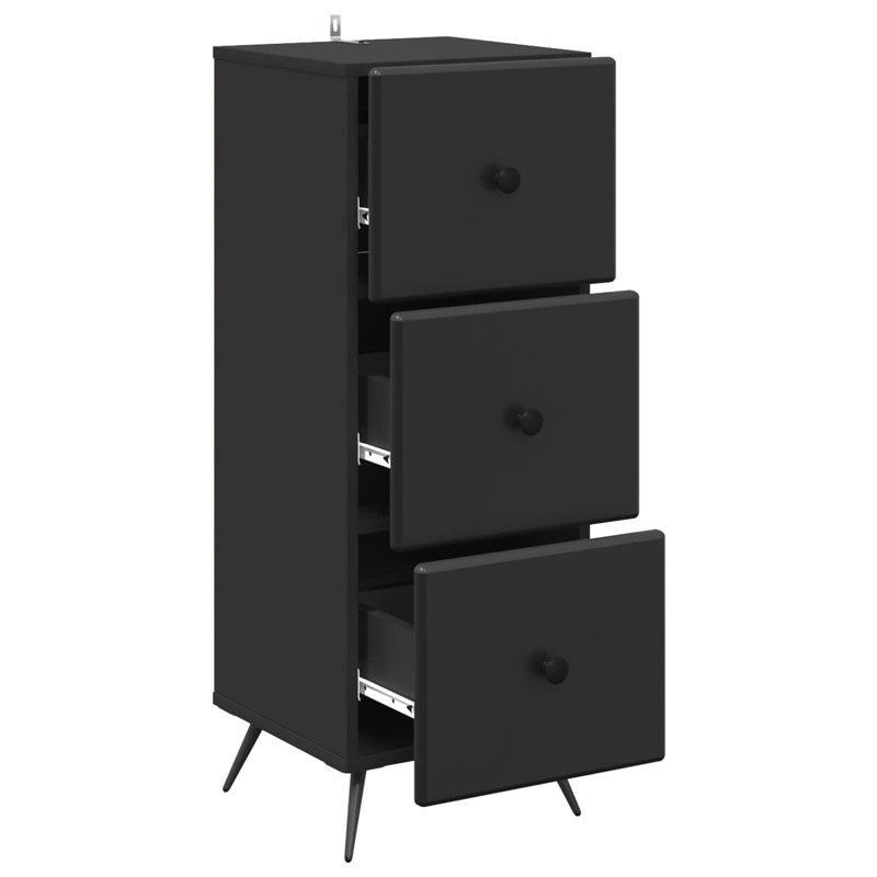 Rectangle Accent Chest, Black