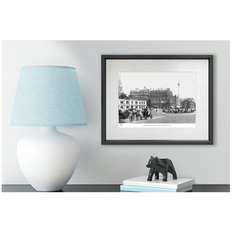 Bournemouth, The Square 1900 by Francis Frith - Single Picture Frame Print, 60cm H x 80cm W x 2.3cm D