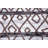 Directions White And Black Polyester Rug 8X10