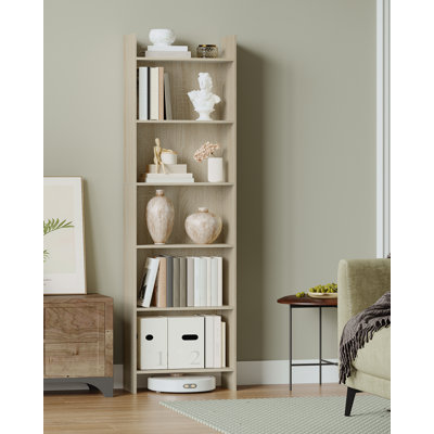 Bookcase, 5/6/7 tier Bookshelf, Black Bookcases Free Standing with Shelf Unit, Home Decor Furniture for Living Room, Home Office, Bedroom, Study
