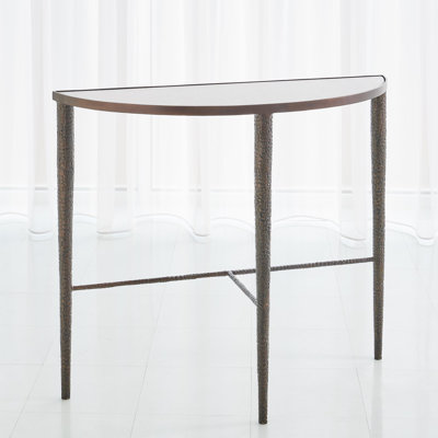 39'' Marble Top Console Table
