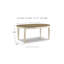 Ensemble de salle à manger extensible Dazhane-59777010