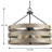 Avantay 4 - Light Dimmable Drum Chandelier-927707908