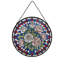Vitrail floral (1) Vitrail pour fenêtre-133222850