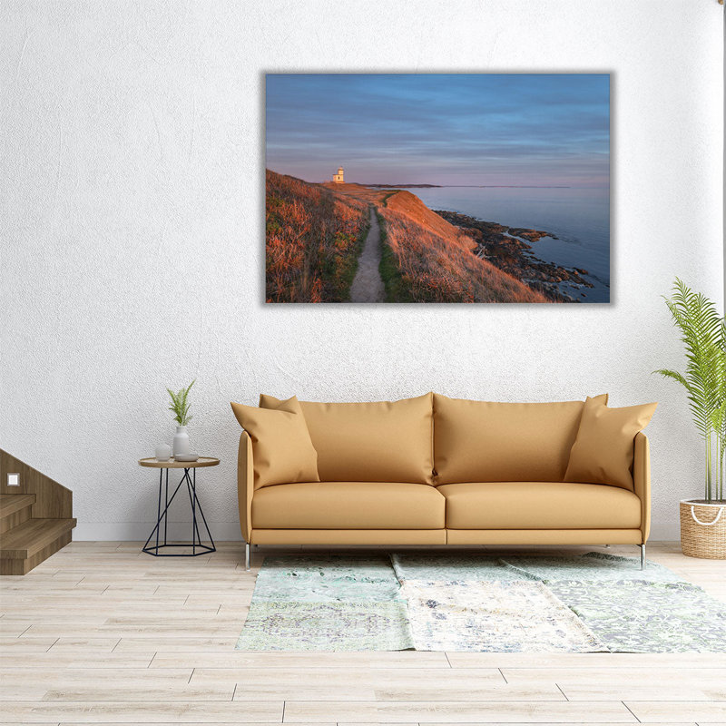 «Evening Light Over Clever Point», reproduction d'art sur toile, H 16 po x l 24 po