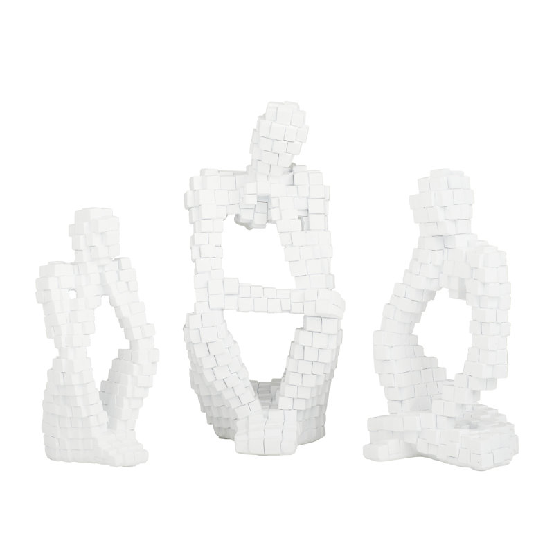 Fiorelli Abstract Figurines & Sculptures, White