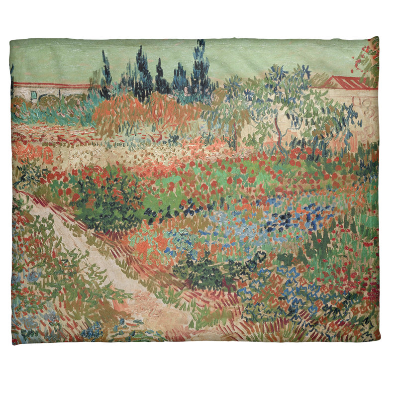  Jeté en laine Bluhender, Orange