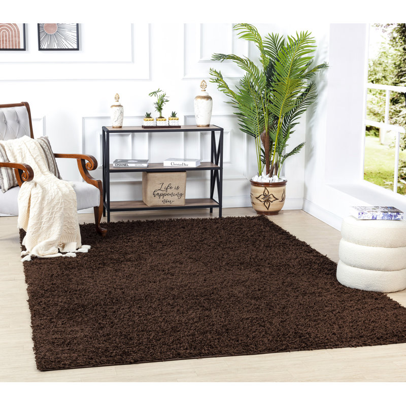 Abstract Shag Area Rug, Rectangle 200 x 290cm