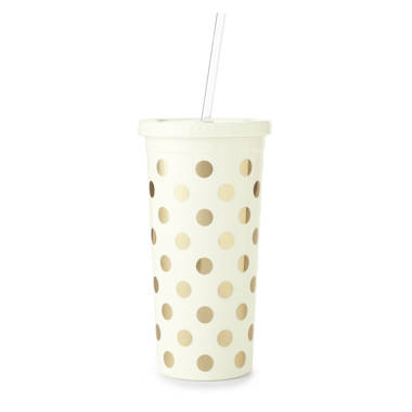 Stainless Steel 40 oz. Tumbler, Picture Dot Kate Spade New York