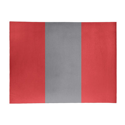 Tapis rouge à rayures de hockey national
