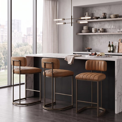 Tabouret de bar moderne 35 po