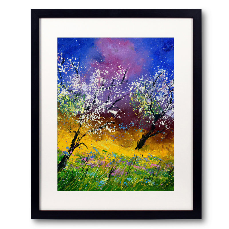 Spring 552021 Print by Pol Ledent, Black Framed Paper, 20" H x 16" W