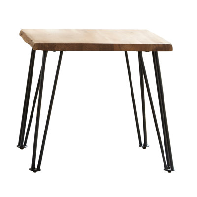 Kallye End Table with Hairpin Leg