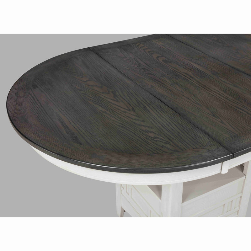 Table de salle à manger 1 pièce, Crème, H 36,03 po x L 42,03 po x l 42,03 po