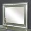 Miroir rectangulaire en bois avec cadre l 49 po x H 40 po Brookesia
