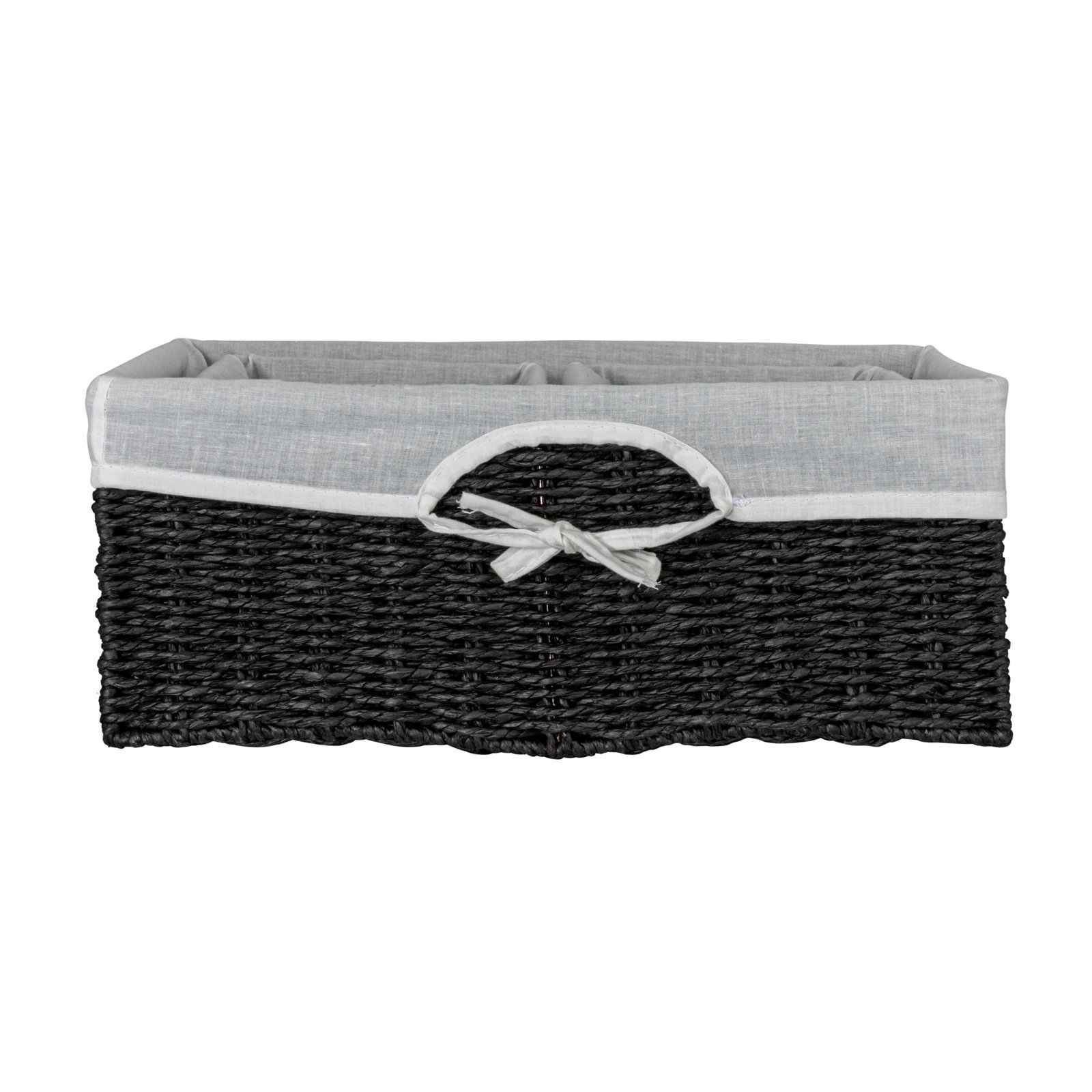 3 Piece Cimah Basket Set, Black