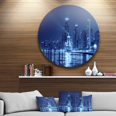 Photographie « chicago horizon night » Cityscape