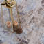 Tapis d'entrée gris / beige à motif abstrait 3 pi x 5 pi (2 pi 8 po x 4 pi 8 po) Elara-1090674852