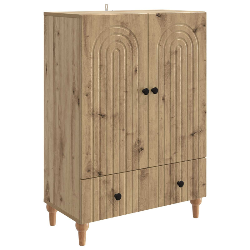 66cm Sideboard, Artisan Oak
