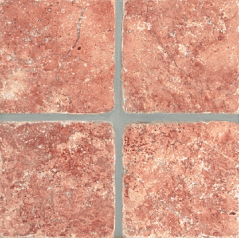 4x4 TUMBLED, Red