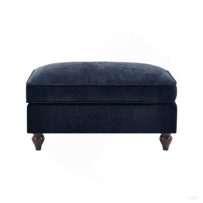 Ottoman Chenille -Blue