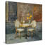 «French Cafe», reproduction de peinture acrylique sur toile-29422129-29608870