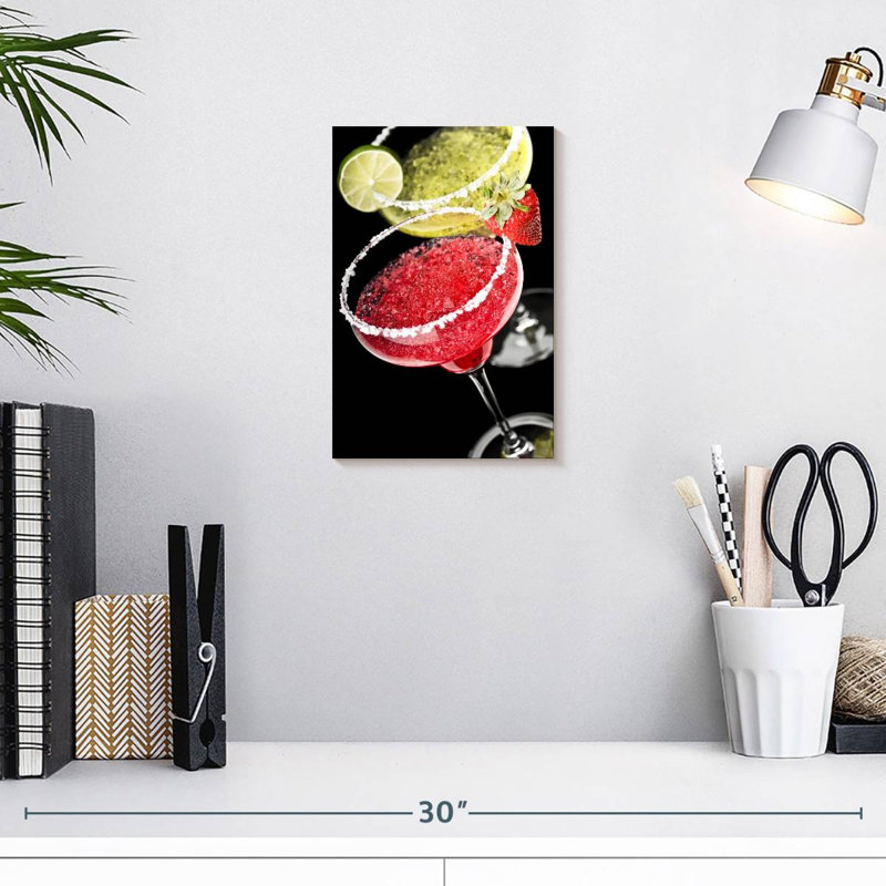 Margarita glacée Yarlin, H 12 po x l 8 po