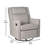 Costelli 28.75" Wide Manual Rocking Recliner Chair with 360° Swivel and Gliding Motion-1006469380