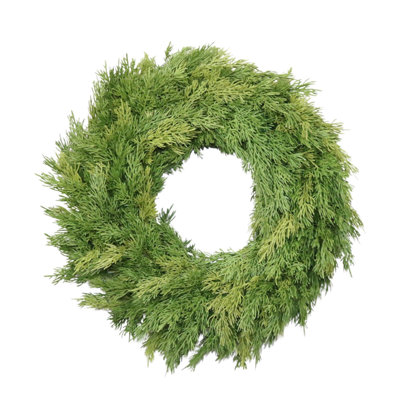 PVC et PE mélange / couronne de verdure