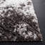 Tapis gris / gris foncé / blanc à tissage plat Rosa-881548531