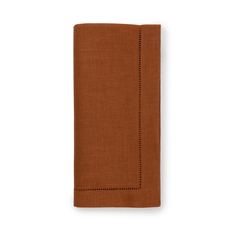 Festival Linen Square Napkins, Paprika