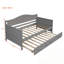 Lit simple en bois avec lit gigogne Marjorie-170999165