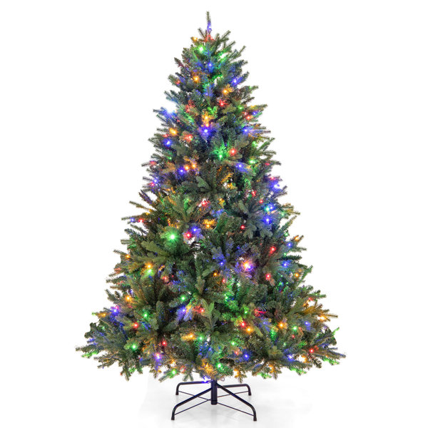 The Holiday Aisle® 6' Lighted Christmas Tree | Wayfair