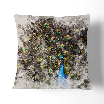 Peacock Vol.1 Scatter Cushion