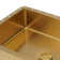 OUKANING Stainless Steel Rectangular Bathroom Sink with Overflow