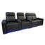 Upholstered Home Theater Seating with Cup Holder-22432054