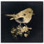 « gold oiseau », reproduction d’art sur toile tendue-18899034