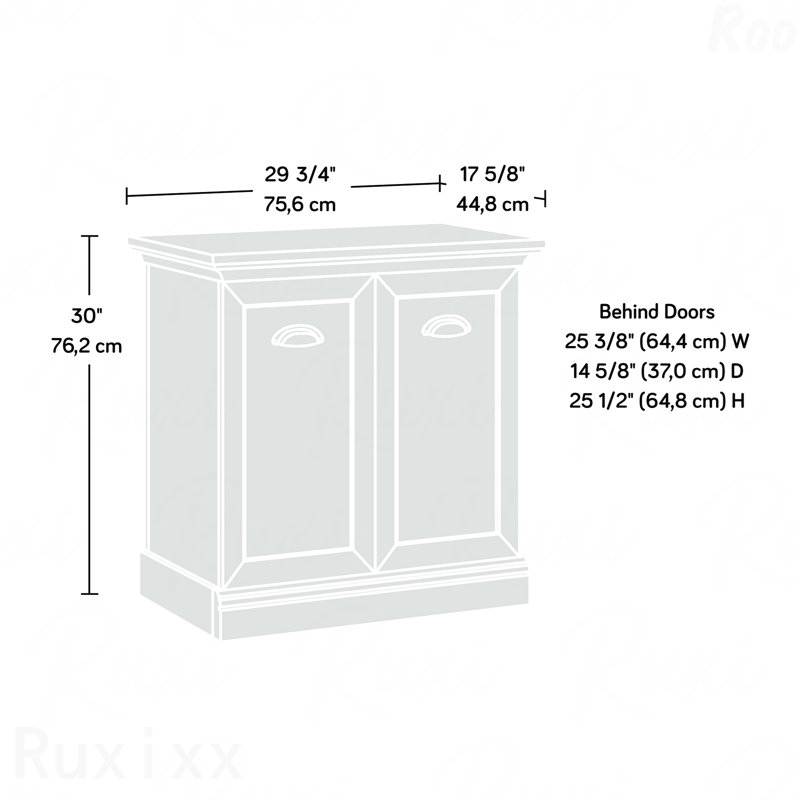 Brown Finish Utility Stand With Adjustable Shelves For Multi-Purpose Use