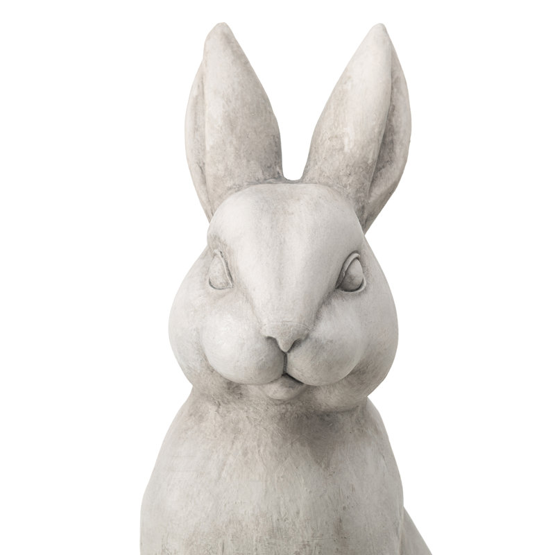 Statue de jardin Zachary MGO, Blanc