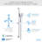 Versa Full Adjustable Shower Head-90871345