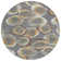 Machine Washable Indoor/Outdoor Huseby ACN2278 Geometric Rug
