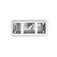 Baignoire autoportante en acrylique 66 po avec bonde chromée, baignoire carrée contemporaine avec trop-plein et tuyau de drainage en PVC flexible, isolation à double paroi, finition blanc brillant
