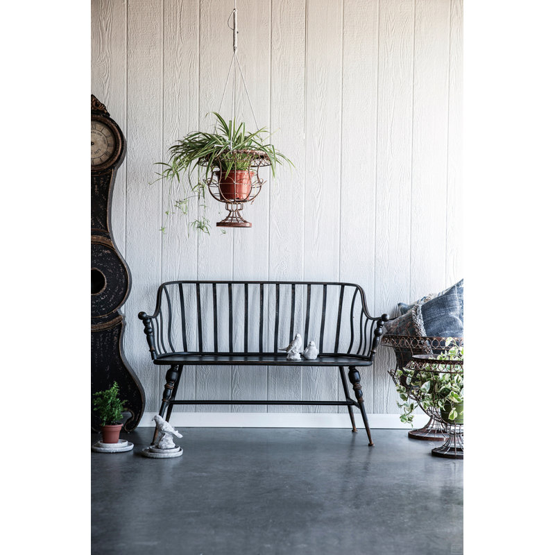Metal Settee Bench