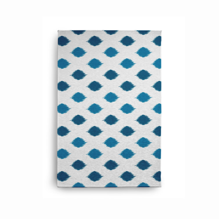 Auberon Chenille Polka Dots Indoor Rug
