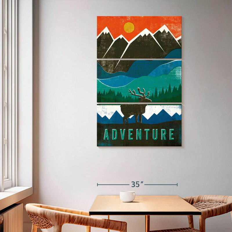Tergel Big Sky I, 65" H x 42" W
